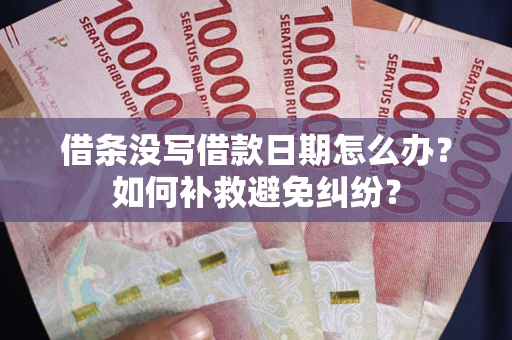 北京借条没写借款日期怎么办？如何补救避免纠纷？