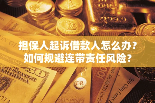 北京担保人起诉借款人怎么办？如何规避连带责任风险？